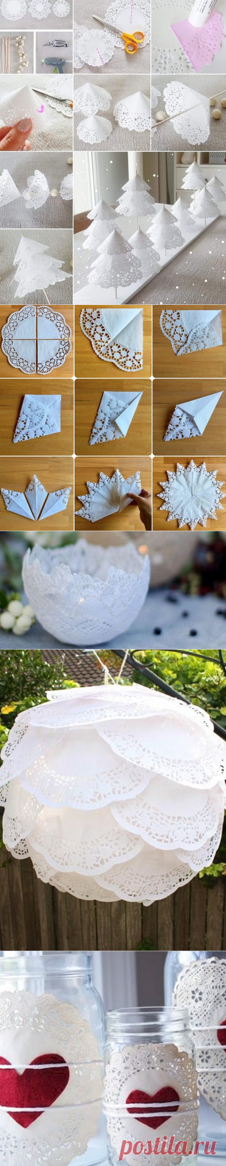 Поделки из бумажных салфеток