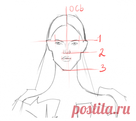 В лице самое главное — симметрия и пропорции.