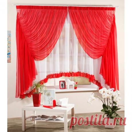 Шторы-арки для кухни.