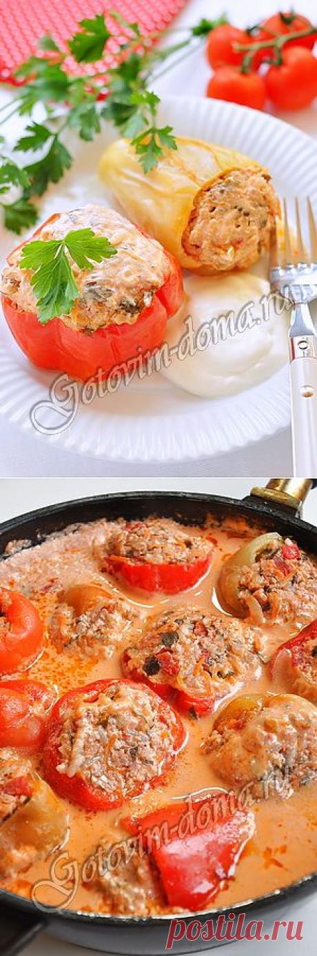 Рецепт: Перец фаршированный