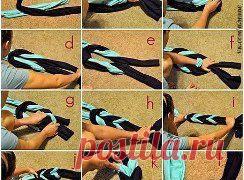 Двойной шарф