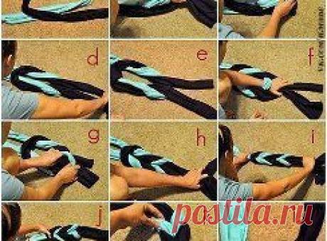 Двойной шарф