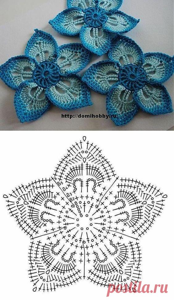 Цветы крючком. | Terockisa. Магия петель. | Дзен