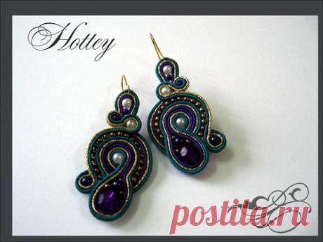 Серьги, много разных - Сутажные украшения