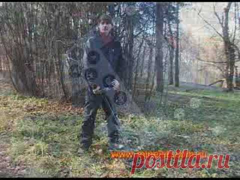 KLADTV.RU видео о кладах, находках, кладоискателя и копателях, металлоискателях и металлодетекторах. Историческое и архивное видео.: Отстройка от электрических помех металлоискателя E-Trac