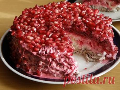 Салат Гранатовый