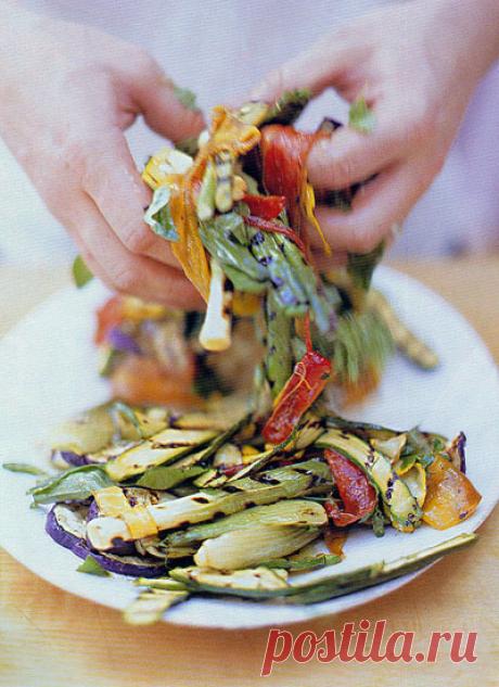 Маринованные овощи на гриле :: Закуски :: Кулинарные рецепты с изюминкой от ВкусНинки