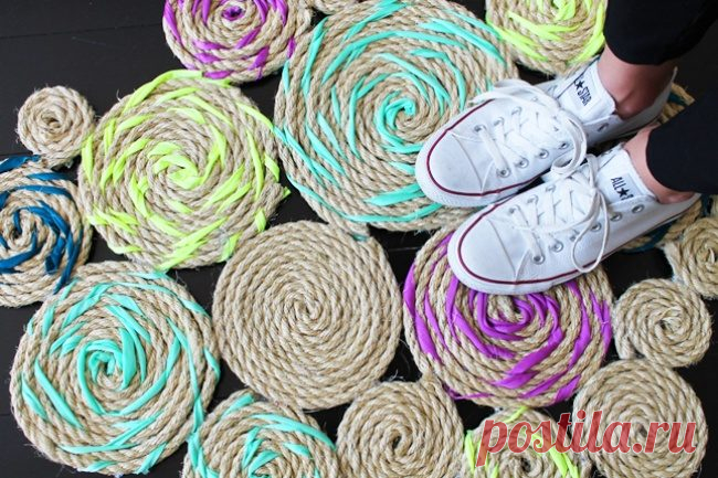 Оригинальные идеи из обычной веревки