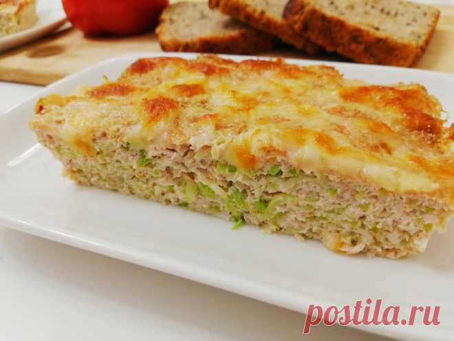 Рецепт, на котором я похудела на 53 кг: запеканка куриная с кабачком и моцареллой | Хорошеем после 40. Минус 50 кг | Яндекс Дзен