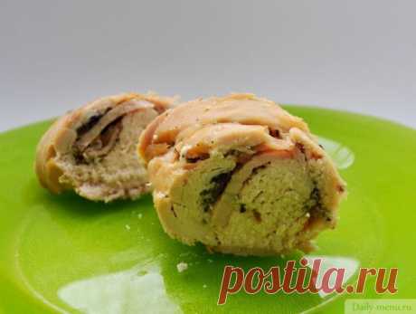 Рулетики из куриной грудки - Рецепты от Daily-menu.ru - Daily-menu.ru