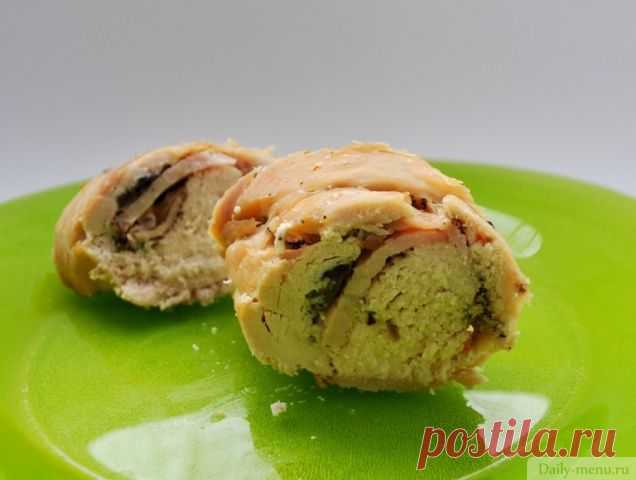 Рулетики из куриной грудки - Рецепты от Daily-menu.ru - Daily-menu.ru