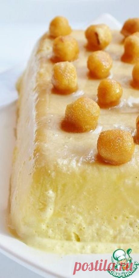 Ванильно-карамельное парфе с морской солью и орехами - кулинарный рецепт