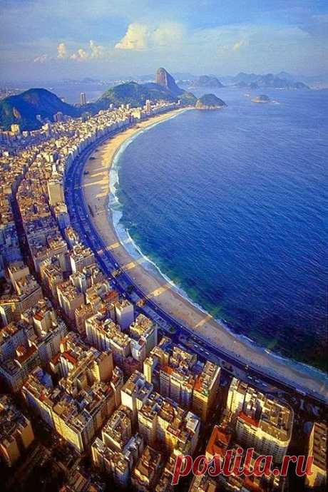 Copacabana Beach, Rio de Janeiro, Brazil  |  Pinterest: инструмент для поиска и хранения интересных идей
