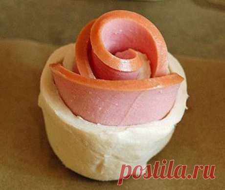 Горячие бутерброды Розочка - Простые рецепты Овкусе.ру