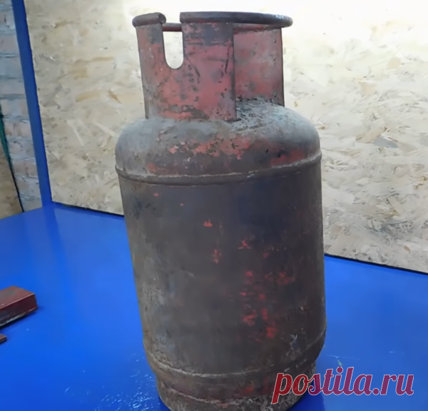 Крутая самоделка из старого газового баллона, пригодится каждому автолюбителю и в каждом гараже | Автолюбителям на заметку | Яндекс Дзен