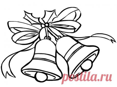 раскраски на новый год: 49 тыс изображений найдено в Яндекс.Картинках