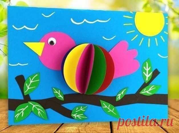 Яркие детские аппликации