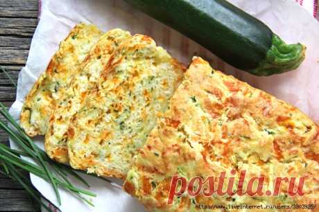 Воздушный и вкусный — сырный пирог из кабачков