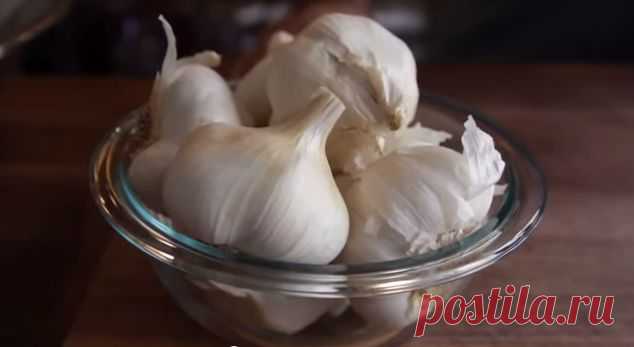 (+1) тема - Как почистить чеснок за 10 секунд | Полезные советы