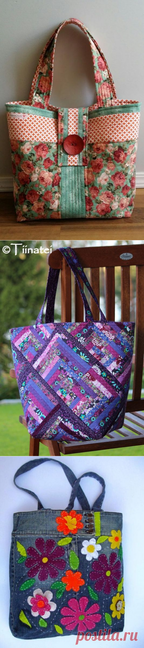 Different type of fabric bag patterns - Art & Craft Ideas