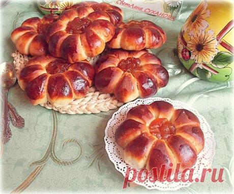 Булочки "Цветочки"
