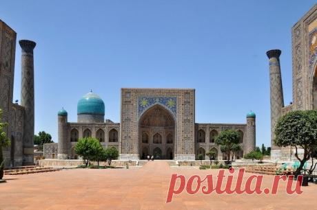 Площадь Регистан в Самарканде — Путешествия