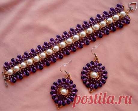 Free pattern for bracelet Delight | Beads Magic