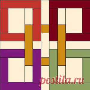 Celtic Squares Block | FaveQuilts.com