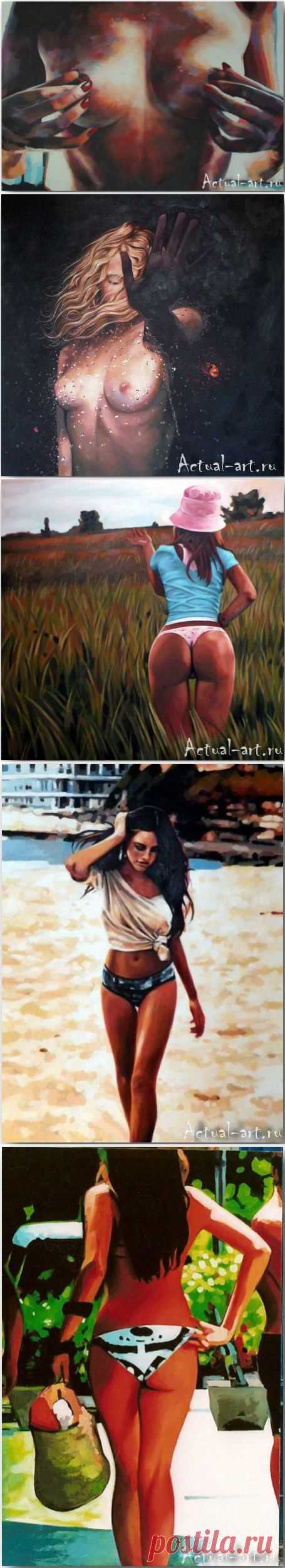 Thomas Saliot о хулиганстве маслом | Actual-art.ru
