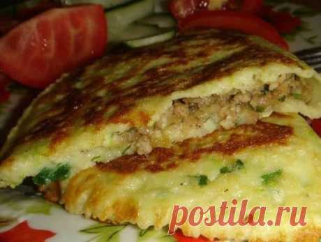 Кабачковые чебуреки