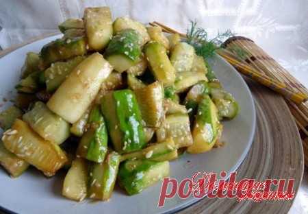 Огурцы по-корейски