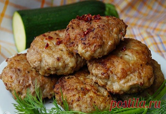 Сам себе повар: Котлеты с кабачком