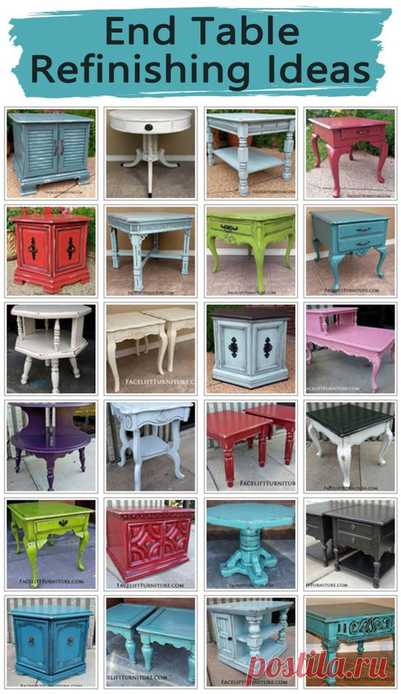 End tables are a great way to introduce the upstyled look up painted, glazed and distressed furniture into your home. Whether your choice of paint …