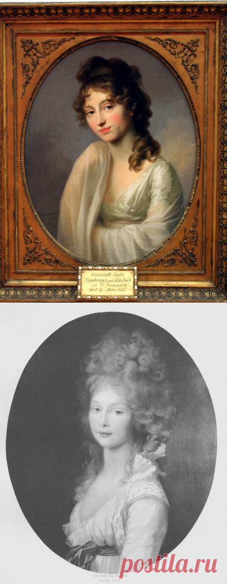 Тишбейн, Иоганн Фридрих Аугуст (1750 — 1812) | Женский портрет