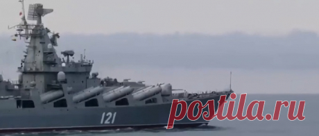 Ракетный крейсер "Москва" Черноморского флота впервые в новейшей истории выполнил ракетную стрельбу