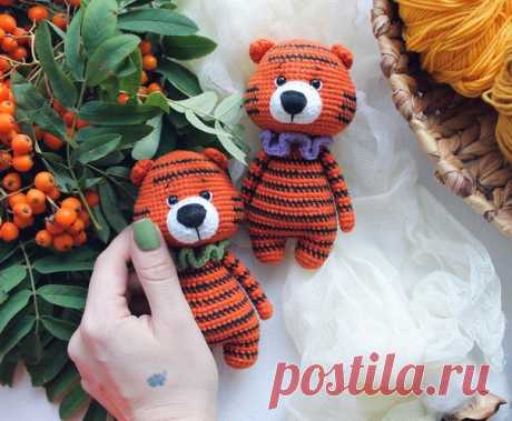 Тигренок. Описание вязания.
Автор: Смолякова Анастасия (crochet__friend)