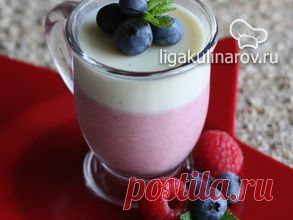 Ягодный мусс, рецепт пошаговый от Лиги Кулинаров. Рецепт ягодного мусса, рецепты Лиги Кулинаров.