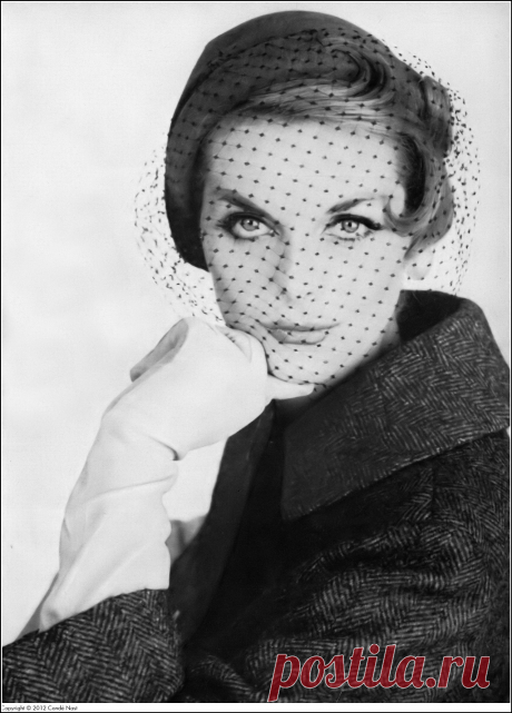 Anne St. Marie, photo by Henry Clarke, Vogue, August 1, 1957