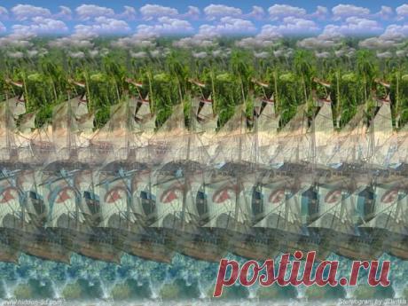 Стереокартинки (продолжение) / Фотошоп и я.