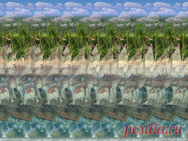 Стереокартинки (продолжение) / Фотошоп и я.