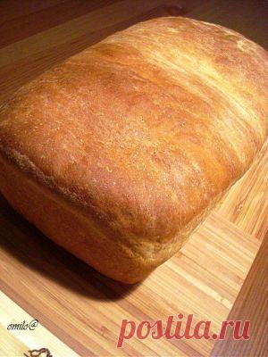 Белый хлеб по старомодному рецепту : Хлеб, батоны, багеты, чиабатта