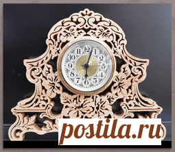 Scroll Saw Patterns :: Clocks -