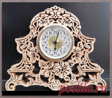 Scroll Saw Patterns :: Clocks -