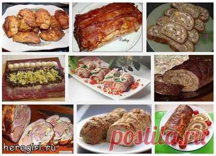 Мясной рулет - 5 лучших рецептов..