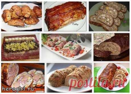 Мясной рулет - 5 лучших рецептов..