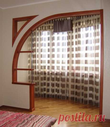 Как грамотно оформить арку в интерьере