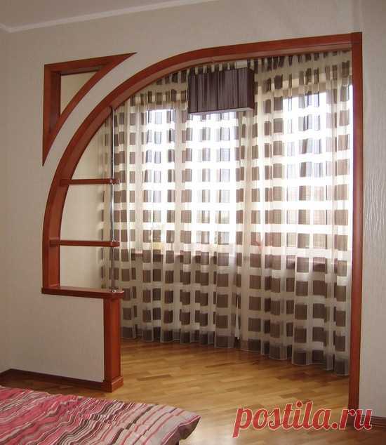 Как грамотно оформить арку в интерьере