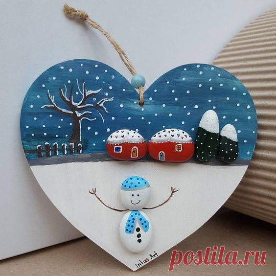 Галечное искусство.