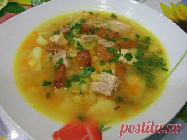 Анюта Гетьманова 

Гороховая похлебка. 

1 стакан сухого гороха,
Показать полностью…