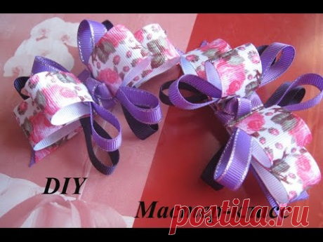 Американские бантики МК.DIY Как сделать американские бантики?
